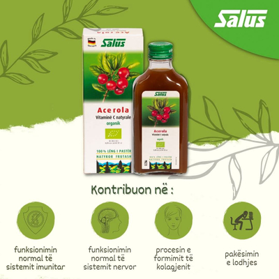 Salus - ACEROLA, 200 ml,  Vitaminë C 100% natyrale