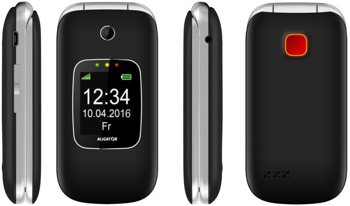 Celular Aligator V650, 2.4", i zi
