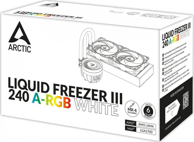 Ftohës Liquid Freezer III 240 A-RGB White (ACFRE00150A)