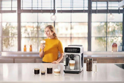 Aparat për kafe Philips LatteGo EP2230/10, i zi