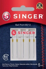 Gjilpërë qëndisje Singer 80/12, 5 copë Gjilpërë qëndisje Singer 80/12, 5 copë