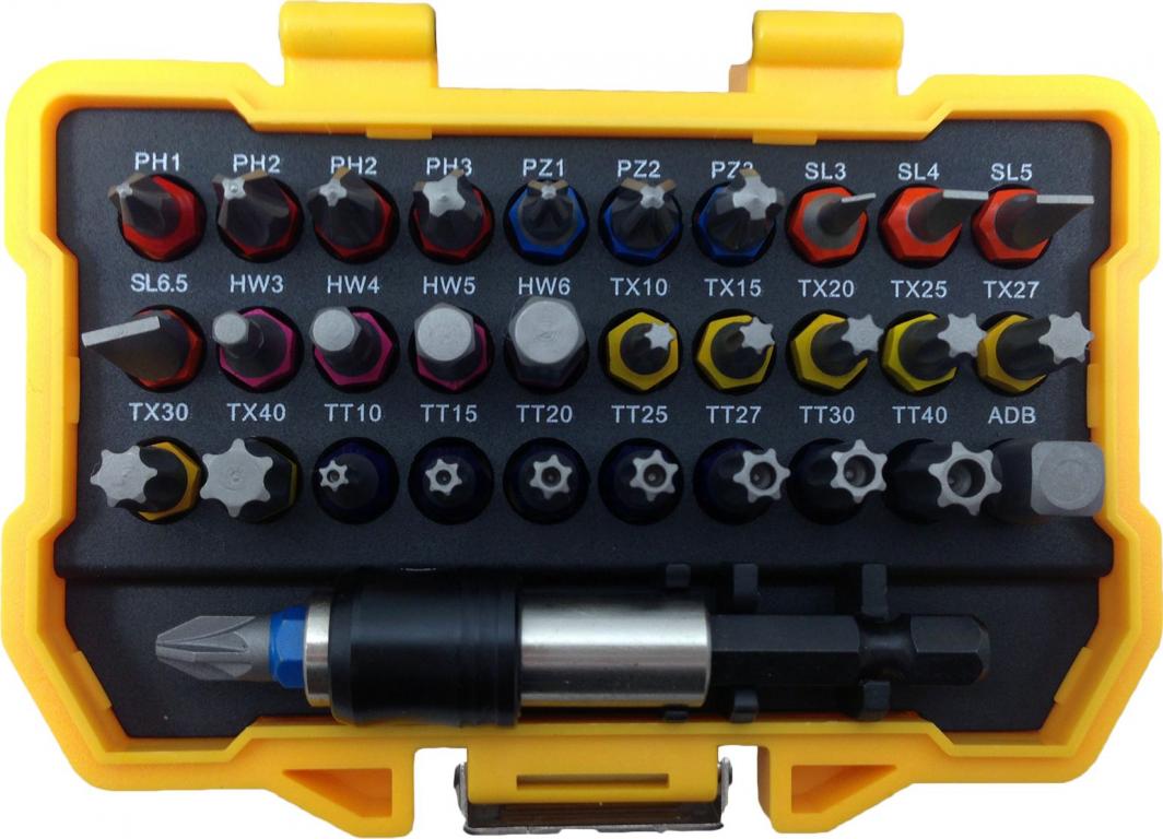 Set kaçavida DeWalt, 32 pjesë