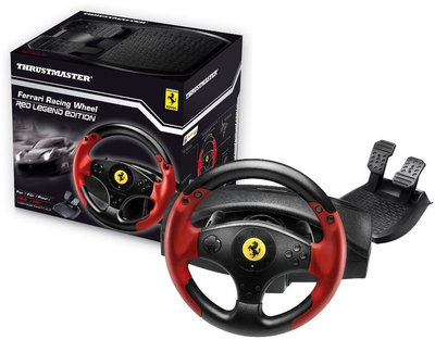 Set vozitjeje Thrustmaster Ferrari - Red Legend Edition për PS3/PC