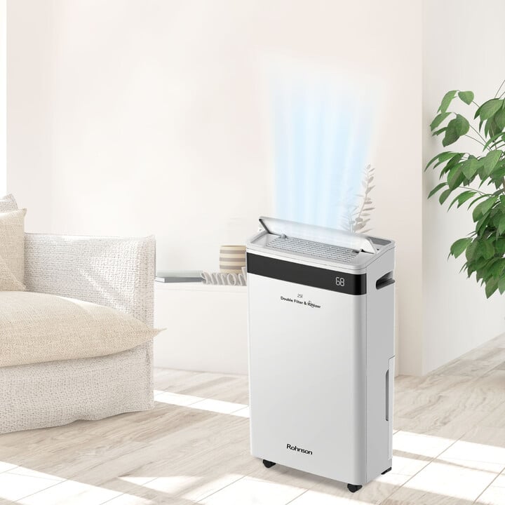 Dehumidifikues ajri Rohnson R-91125 Double Filter & Ionizer