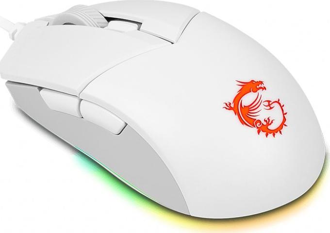 Maus MSI Clutch GM11, i bardhë