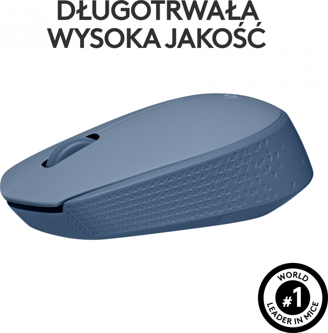 Maus Logitech M171, wireless, USB, i kaltërt