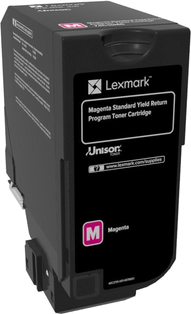 Toner Lexmark 74C2SM0, rozë