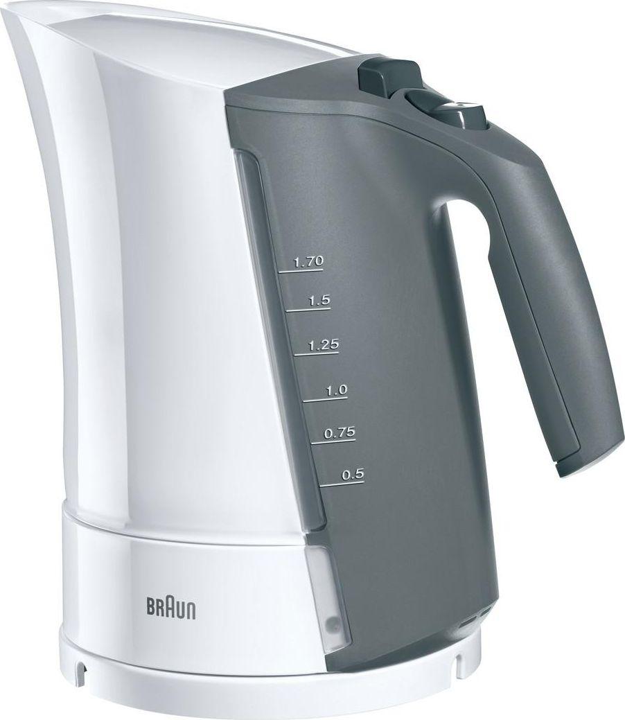 Ibrik elektrik Braun Multiquick 3, 2200 W, 1.7 l, i bardhë