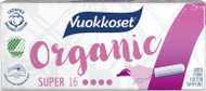 Tamponë Vuokkoset100% BIO Super, 16 copë