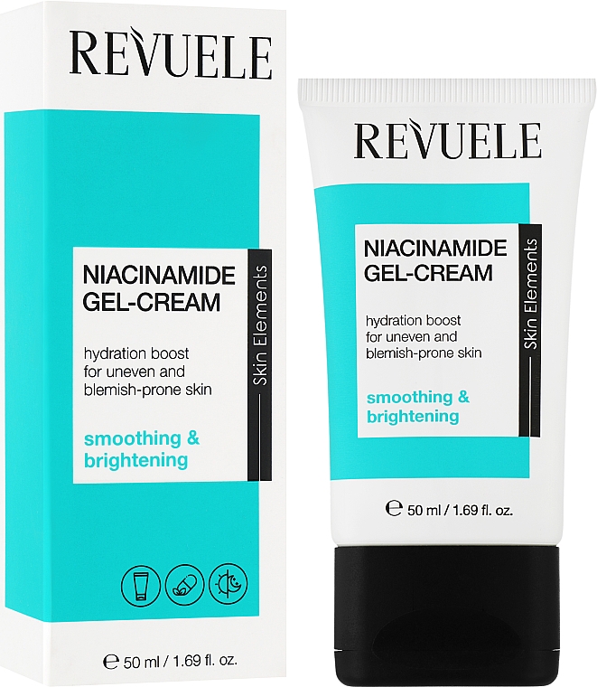 Xhel krem për fytyrë Revuele Skin Elements Niacinamide, 50ml