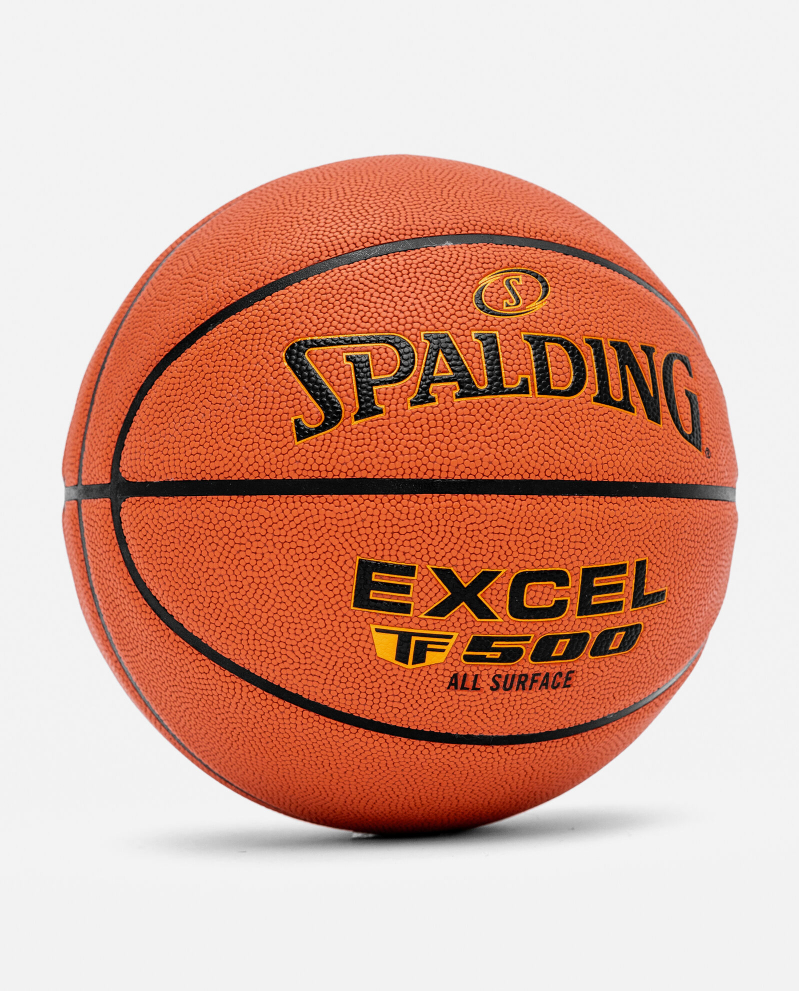 Top basketbolli Spalding Excel TF-500, nr.7, portokalli/ zezë