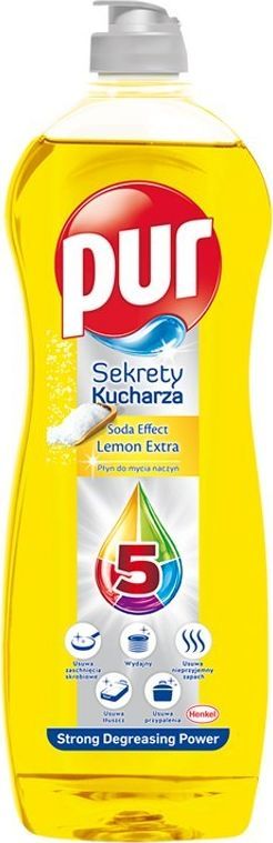 Detergjent i lëngshëm Pur Soda Effect Lemon Extra, 750 ml Detergjent i lëngshëm Pur Soda Effect Lemon Extra, 750 ml