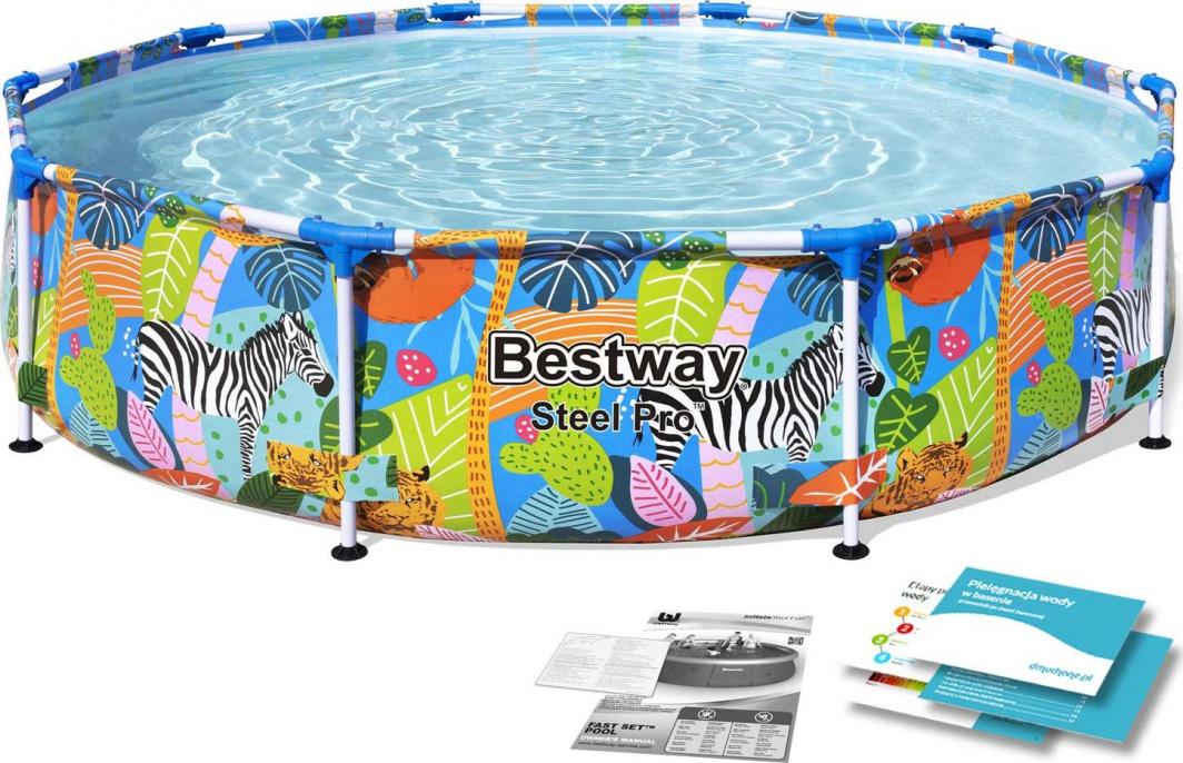 Pishinë BESTWAY Steel Pro (56985), 4000l, 305x66cm 