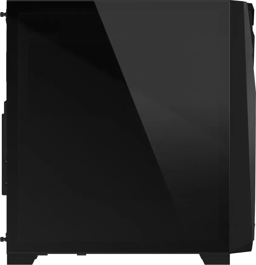 Kasë Gigabyte C301 Glass, e zezë, Midi Tower