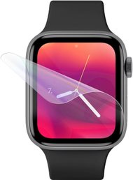 Foli mbrojtëse FIXED Invisible Protector për Apple Watch 41mm, 2 copë, transparente