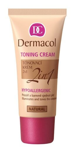 Krem Dermacol 2 në 1, Natural, 30 ml