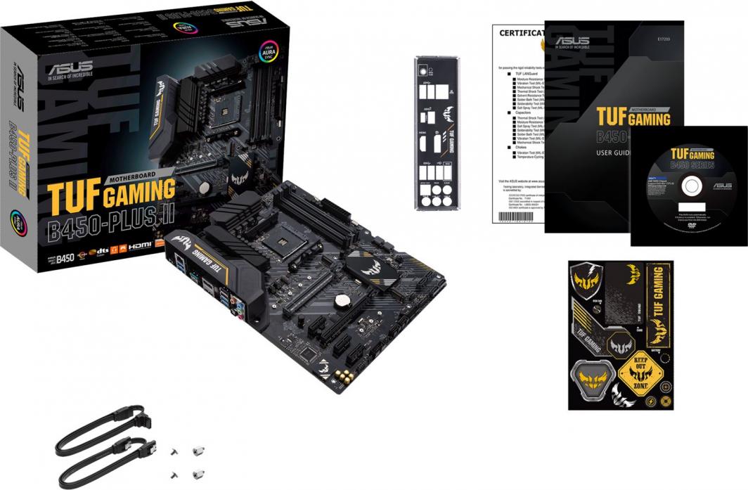 Pllakë amë Asus TUF GAMING B450-PLUS II