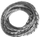 Menaxhues për kabllo Maclean Spiral, 3m, i argjendtë