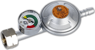 Rregullator i gazit Bradas, 37mbar, 1.5kg, i bardhë