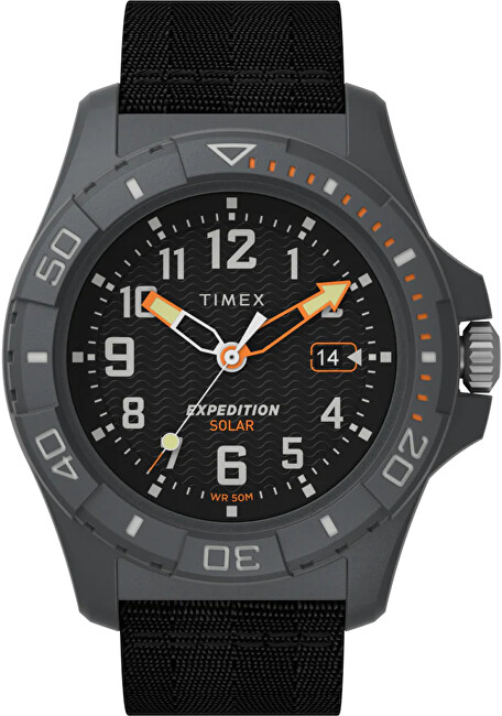 Orë dore për meshkuj Timex, e zezë