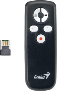 Genius Pointer 100 RF Безжичен Презентер, Црн