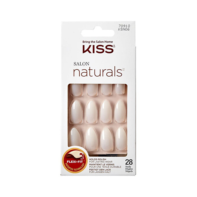 Thonj artificial Kiss Salon Naturals 70910, 28 copë