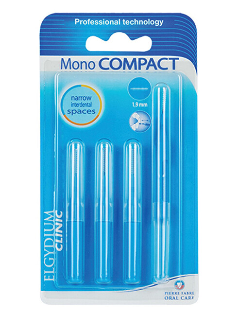 Furça interdentale Elgydium Mono Compact (1.9 mm), 4 copë Furça interdentale Elgydium Mono Compact (1.9 mm), 4 copë
