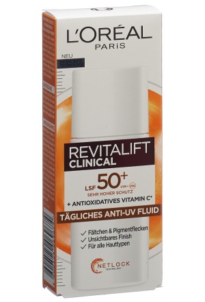 Losion mbrojtës ndaj diellit L'Oreal Paris Revitalift Clinic, Lsf50+, 50ml
