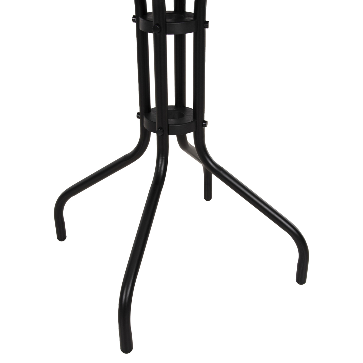 Tavolinë e rrumbullakët Black Φ60×70 Hcm (HM5973.03), zezë