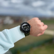 Orë dore G-Shock New Model Army, e zezë / gjelbër Orë dore G-Shock New Model Army, e zezë / gjelbër