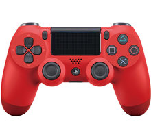 Kontroller SONY PS4 DualShock 4 v2, i kuq