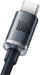 Kabllo karikimi / të dhënash Baseus Crystal Shine Series USB-A - USB-C, 100W, 2m, e zezë