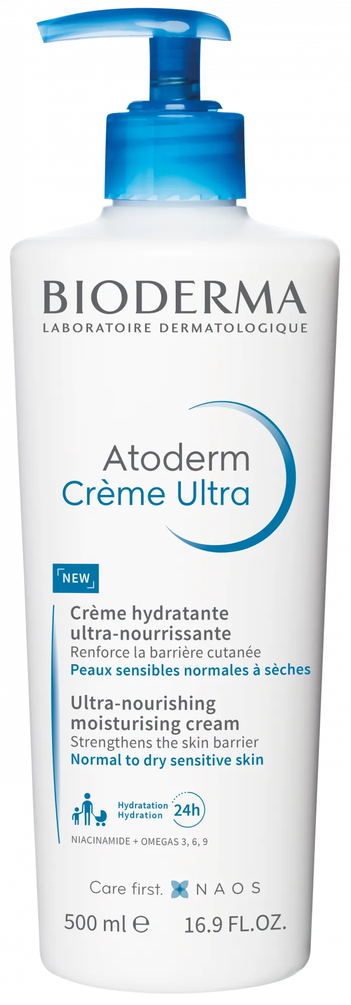 Krem për trup dhe fytyrë Bioderma Atoderm Creme Ultra, 500ml