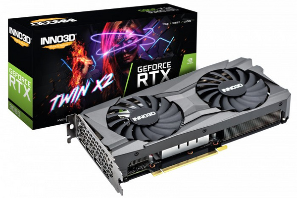 Kartelë grafike Inno3D GeForce RTX 3060 Twin X2 12GB GDDR6