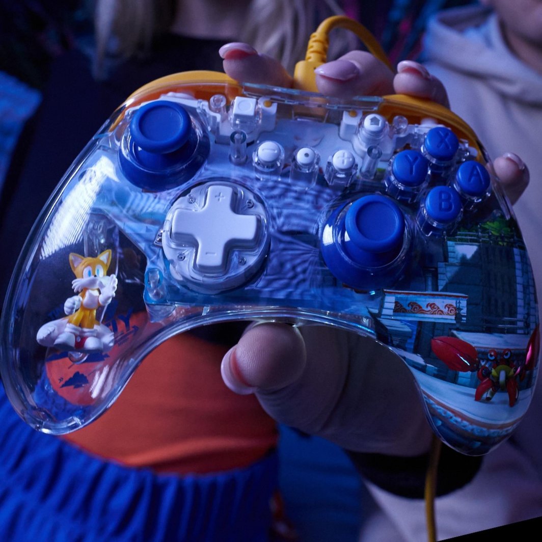 Kontroller PDP RealMz Tails Seaside Hill Zone, me kabllo, shumëngjyrësh