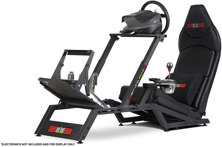 Karrige për gara Next Level Racing F-GT Cockpit, e zezë
