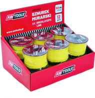 Tel AWTools 50m / 1.5mm, 12 copë