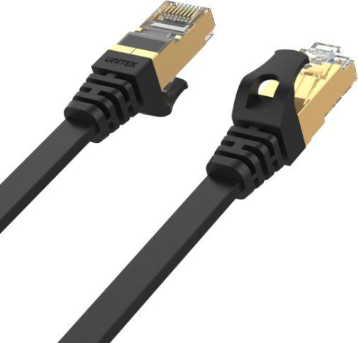 Kabllo Unitek RJ45, SSTP, 5 m, e zezë