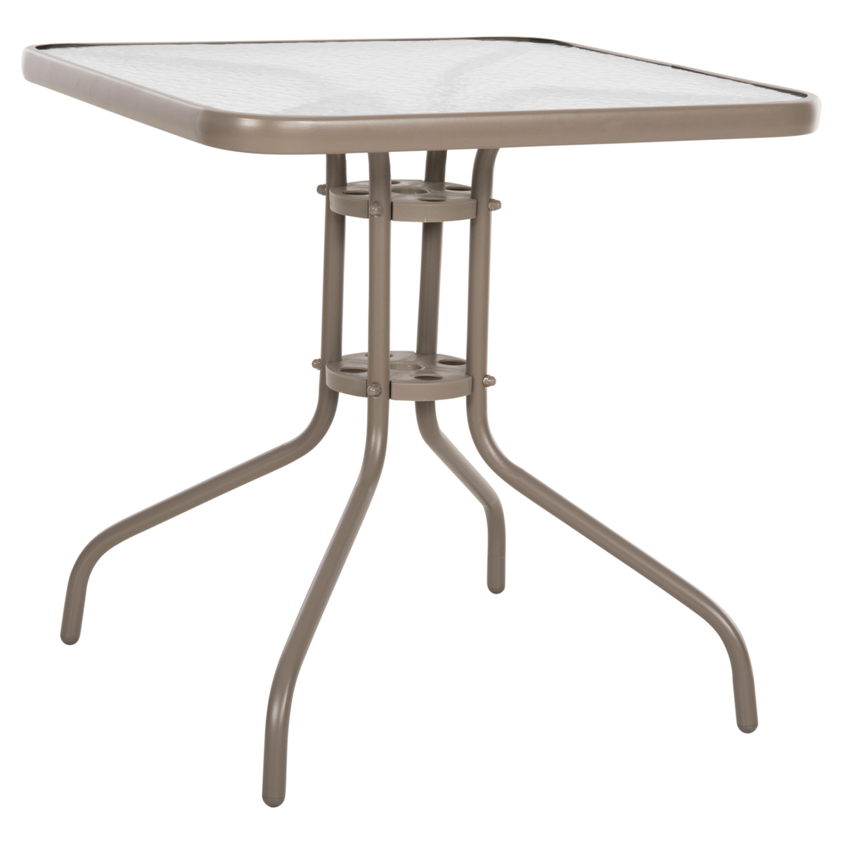 Tavolinë katrore e jashtme Figo 70×70×72,5 Hcm (HM5036.04)