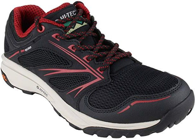 Këpucë HI-TEC Men's Speed-Life Breathe, 42, të zeza/kuqe