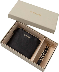 Set dhuratë Guess, kuletë dhe mbajtëse çelsash, e zezë Set dhuratë Guess, kuletë dhe mbajtëse çelsash, e zezë