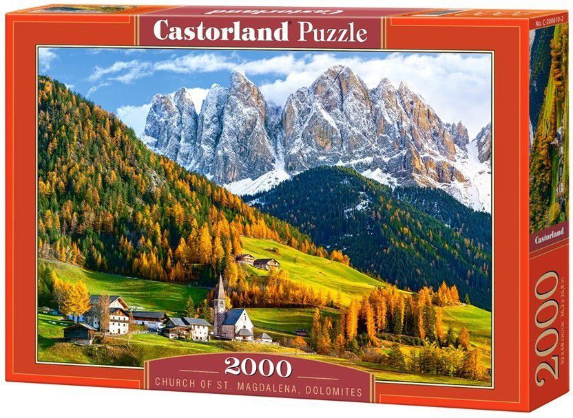 Puzzle Castorland Kisha e Shën Magdalenës, 2000 copë