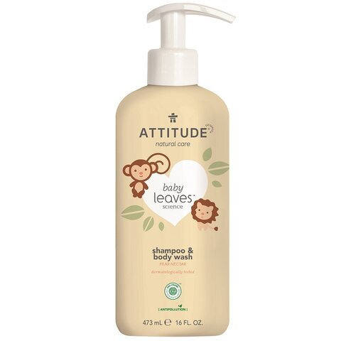 Shampo për trup Attitude Baby Leaves, 473 ml