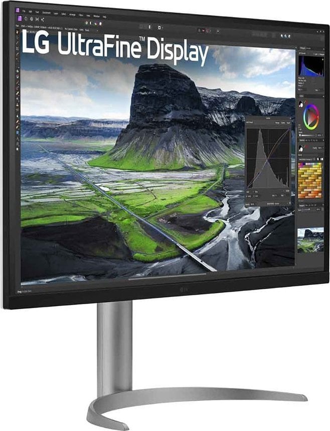 Monitor LG UltraFine 32UQ850V-W, 31.5", UHD 4K, VESA HDR400, i bardhë