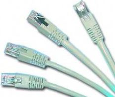 Kabllo Gembird patchcord RJ45, me mbulesë të formuar, cat. 5e, FTP, 10m, e hirtë