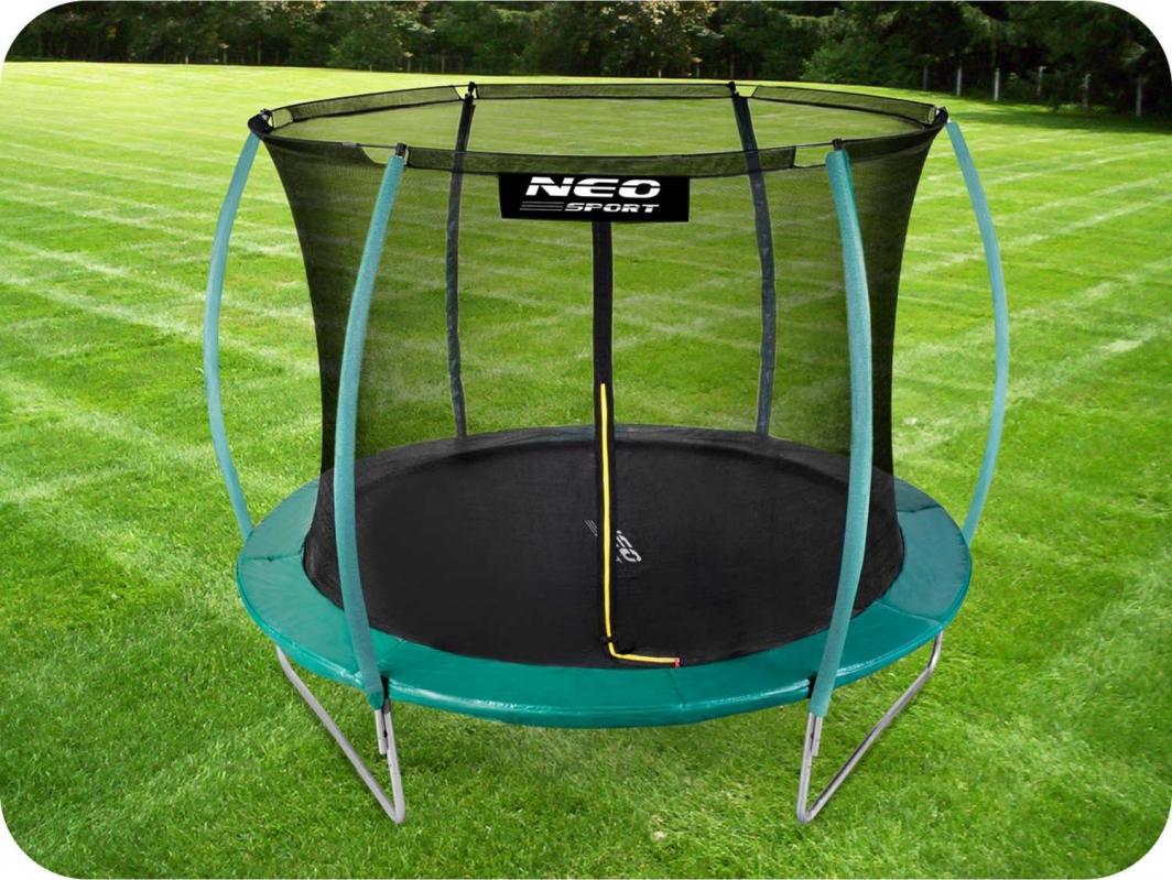Trampolinë kopshti Neo Sport, 180 x 312 cm, e gjelbër