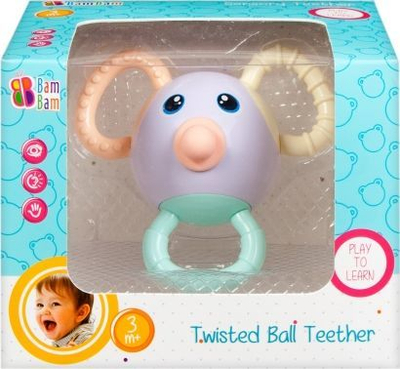 Top lodër për dhëmbë BamBam 428321, shumëngjyrësh