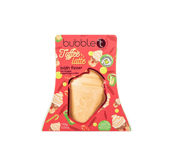 Bombë dushi Bubble T Cosmetics Toffee Latte, 150 g