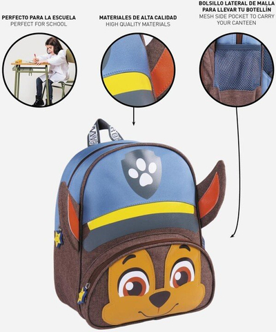 Çantë shpine për fëmijë Paw Patrol, e kaftë / kaltër