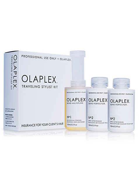 Set për flokë të lyer ose trajtuar kimikisht Olaplex 3 x 100 mL